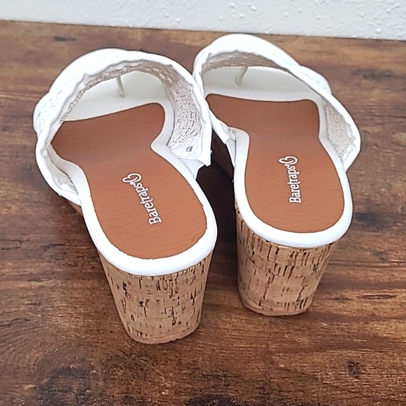 NEW Wedge Sandals By Baretraps sz 6.5 M - Picture 2 of 5